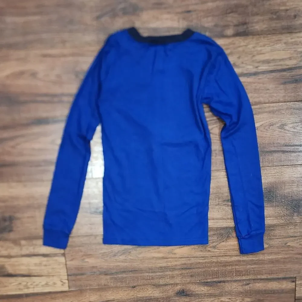 NWT The Children's Place Boy's Sleepwear Long Sleeve Crewneck Pajama Top Size 10